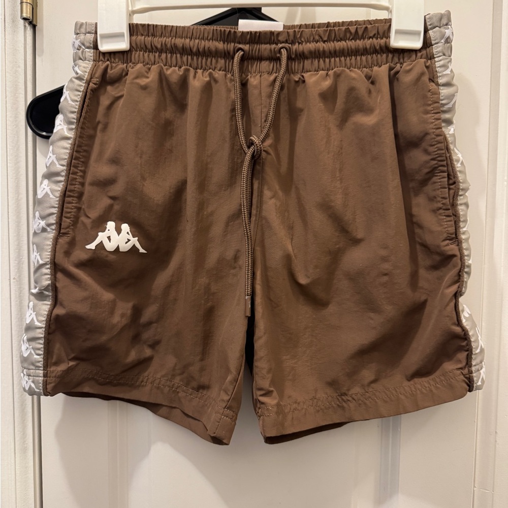 Kappa Brown and Tan Shorts